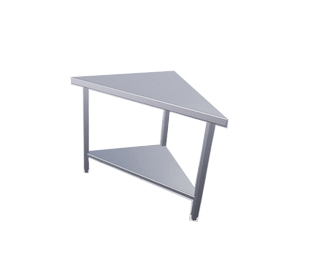 三角雙層工作臺 尺寸:760x760x800mm